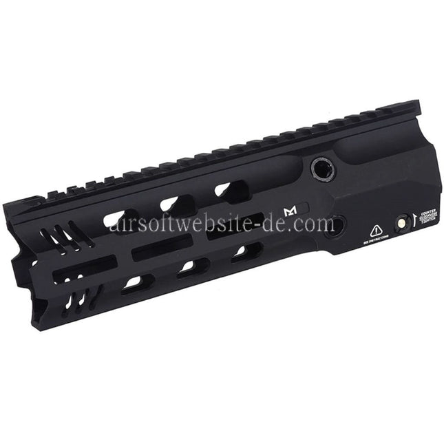 E&C GRIDLOK Stil 9 Zoll Komplette M-Lok Handschutz Schienen System Geeignet für E&C 416 Serie AEG Gewehre Airsoft Schwarz