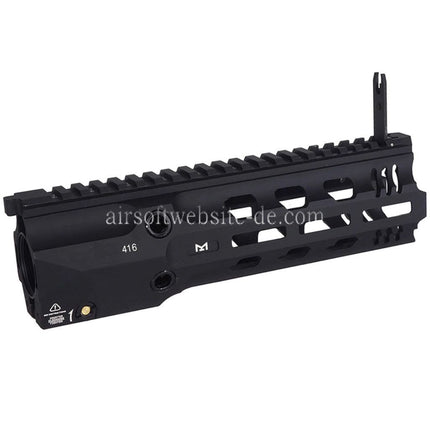E&C GRIDLOK Stil 9 Zoll Komplette M-Lok Handschutz Schienen System Geeignet für E&C 416 Serie AEG Gewehre Airsoft Schwarz