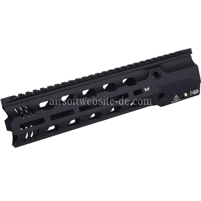 E&C GRIDLOK Stil 11 Zoll Komplette M-Lok Handschutz Schienen System Geeignet für E&C 416 Serie AEG Gewehre Airsoft Schwarz