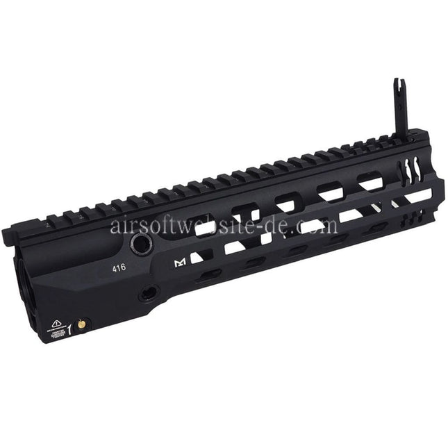 E&C GRIDLOK Stil 11 Zoll Komplette M-Lok Handschutz Schienen System Geeignet für E&C 416 Serie AEG Gewehre Airsoft Schwarz