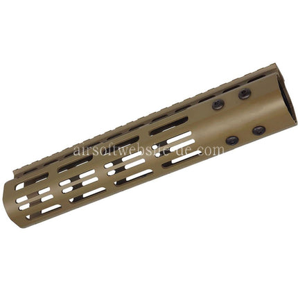 E&C NSR9 N4 9 Zoll Gen3 M-Lok Handschutz Schienen System Geeignet für M4 M16 Serie AEG Gewehre Airsoft