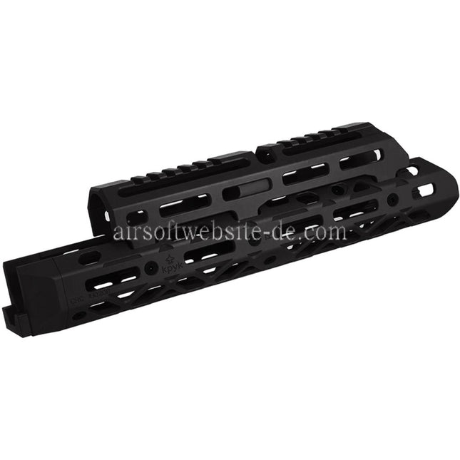 5KU KPYK CRC 1U020B Stil 290mm Mittellang M-LOK Obere Untere Handschutz Schienen System Geeignet für CYMA D-BOYS AKM AK105 AKS-74U Serie AEG Gewehre Airsoft