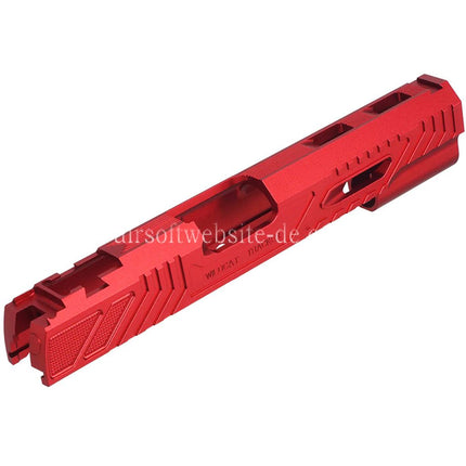 5KU CNC Aluminum Limcat WildCat Schlitten Geeignet für Tokyo Marui Hi-Capa M1911 Serie GBB Pistolen Airsoft