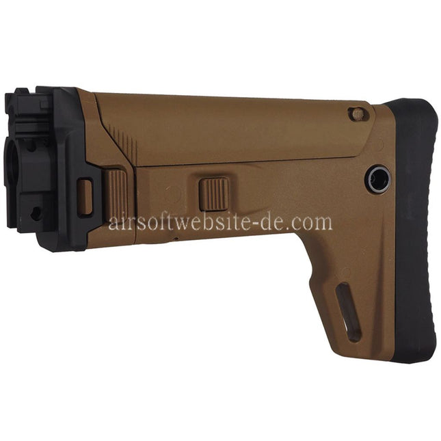 5KU ACR Stil 7-Positions Seitlich klappbar Einziehbarer Schaft Geeignet für Archwick B&T APC9-K Serie GBB SMG Gewehre Airsoft