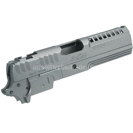 5KU CNC Aluminum LimCat Custom Stil Mitte Rahmen Schlitten Set Geeignet für Tokyo Marui Hi-Capa 4.3 Serie GBB Pistolen Airsoft