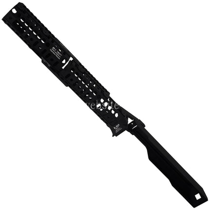 5KU SPORT-4 Stil Handschutz Schienen System B33 Staubschutzhülle Set Geeignet für Tokyo Marui AKM Serie GBB Gewehre Airsoft Schwarz