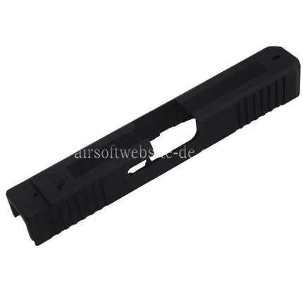 Bomber Airsoft CNC Aluminum Wilson Combat Stil Schlitten Lauf Set Geeignet für Tokyo Marui G19 Gen4 Serie GBB Pistolen Schwarz