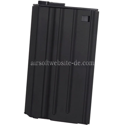 E&C 120rd Mid-Cap Magazin Geeignet für DOUBLE BELL E&C JG Golden Eagle CYMA A&K G&P Tokyo Marui SR25 Serie AEG Gewehre Airsoft Schwarz
