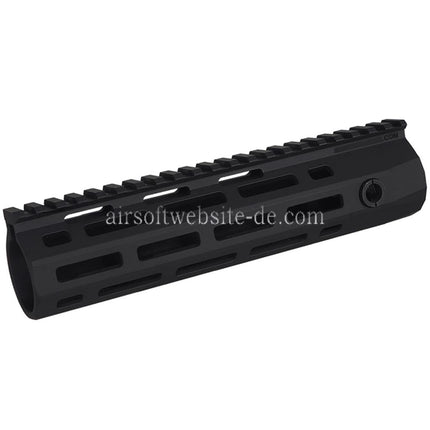 E&C 8.5 Zoll URX-4 M-Lok Handschutz Schienen System Geeignet für M4 M16 Serie AEG Gewehre Airsoft Schwarz