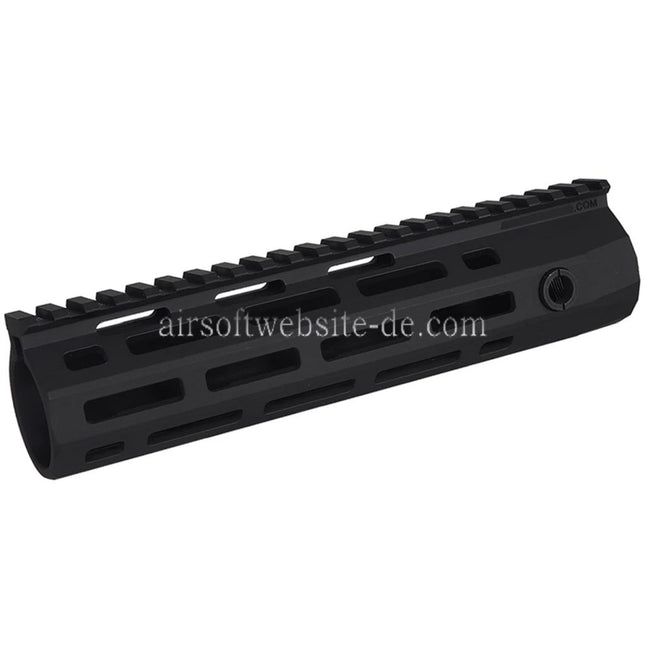 E&C 8.5 Zoll URX-4 M-Lok Handschutz Schienen System Geeignet für M4 M16 Serie AEG Gewehre Airsoft Schwarz