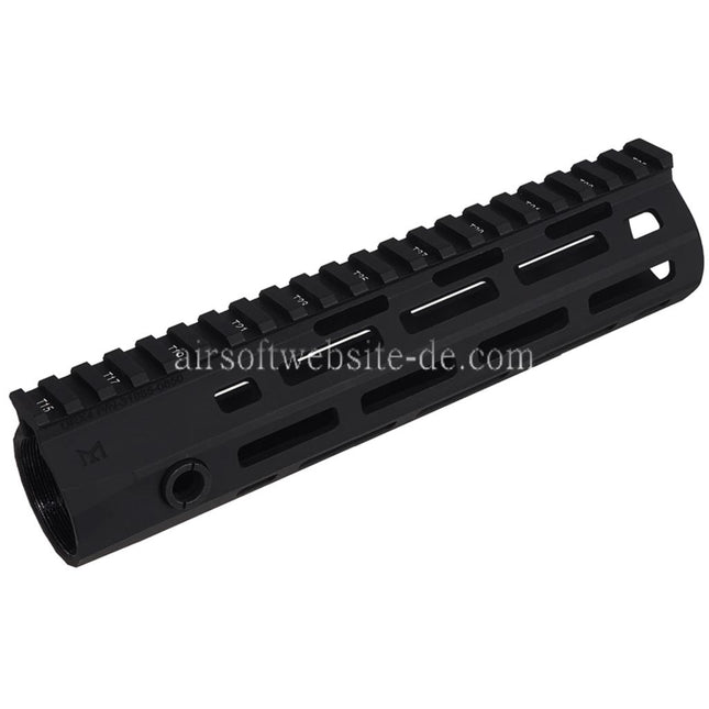 E&C 8.5 Zoll URX-4 M-Lok Handschutz Schienen System Geeignet für M4 M16 Serie AEG Gewehre Airsoft Schwarz