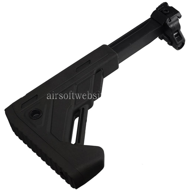 E&C 5-Positions Einziehbarer Klappschaft Geeignet für 20mm Picatinny Schiene E&C SIG MPX MCX Serie Gewehre Airsoft