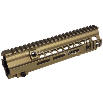 5KU 9.5 Zoll Geissele SMR Stil MK15 M-Lok Handschutz Schienen System Super Modular Geeignet für WE(WE-TECH) Tokyo Marui VFC HK416 Serie AEG GBB Gewehre Airsoft