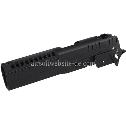 5KU CNC Aluminum LimCat Custom Stil Mitte Rahmen Schlitten Set Geeignet für Tokyo Marui Hi-Capa 5.1 Serie GBB Pistolen Airsoft
