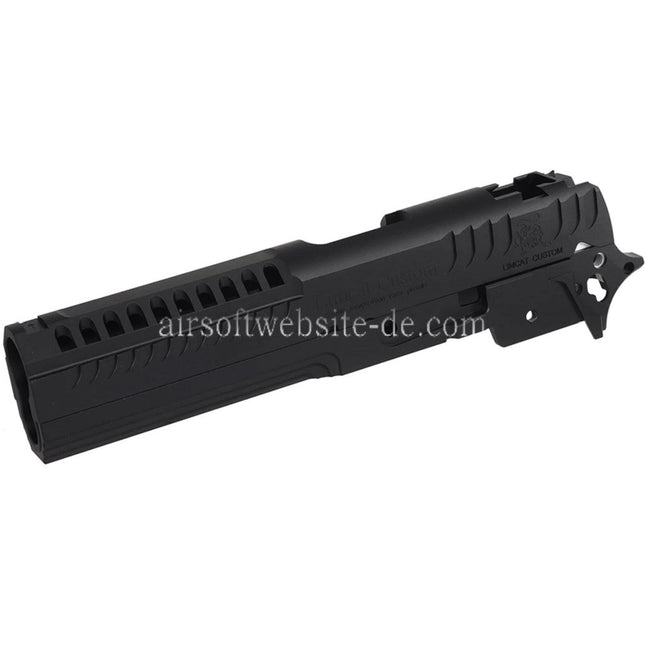 5KU CNC Aluminum LimCat Custom Stil Mitte Rahmen Schlitten Set Geeignet für Tokyo Marui Hi-Capa 5.1 Serie GBB Pistolen Airsoft