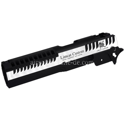 5KU CNC Aluminum LimCat Custom Stil Mitte Rahmen Schlitten Set Geeignet für Tokyo Marui Hi-Capa 5.1 Serie GBB Pistolen Airsoft