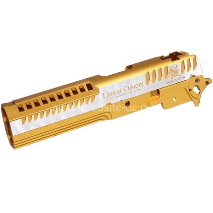 5KU CNC Aluminum LimCat Custom Stil Mitte Rahmen Schlitten Set Geeignet für Tokyo Marui Hi-Capa 5.1 Serie GBB Pistolen Airsoft