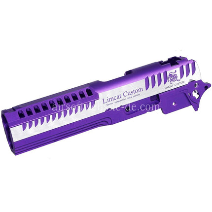 5KU CNC Aluminum LimCat Custom Stil Mitte Rahmen Schlitten Set Geeignet für Tokyo Marui Hi-Capa 5.1 Serie GBB Pistolen Airsoft
