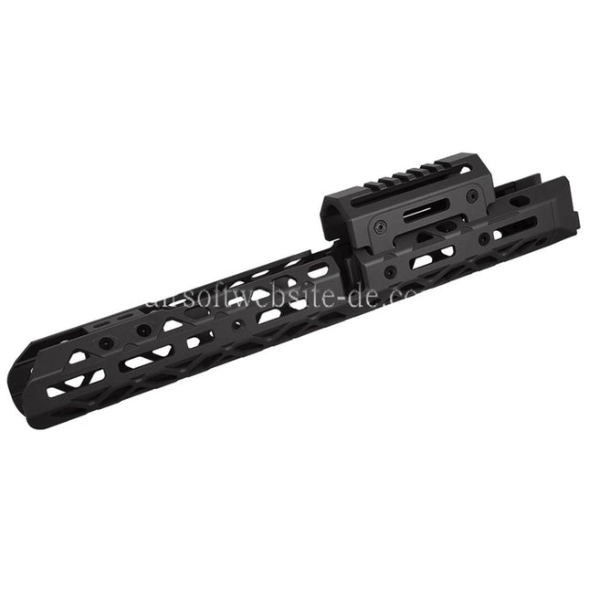 5KU KPYK CRC 1U040 Stil 363mm M-LOK Handschutz Schienen System Geeignet für Tokyo Marui AKM GBB Gewehre Airsoft