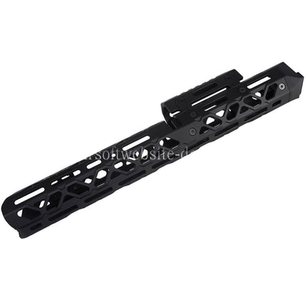 5KU KPYK CRC 1U040 Stil 363mm M-LOK Handschutz Schienen System Geeignet für Tokyo Marui AKM GBB Gewehre Airsoft