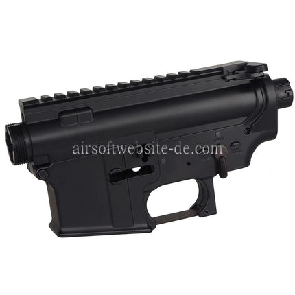 CYMA QD Schnellverschluss System Metallgehäuse Obere Untere Empfänger Geeignet für CYMA M4 M16 Serie AEG Gewehre Airsoft Schwarz