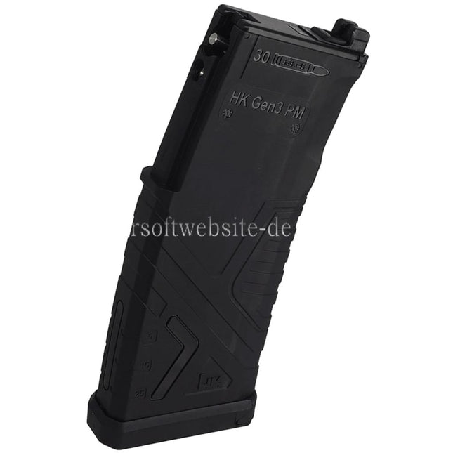 GHK 32rd Co2 Magazin Geeignet für GHK HK416A5 G5 MK12 MK18 M4 Serie GBB Gewehre Airsoft Schwarz