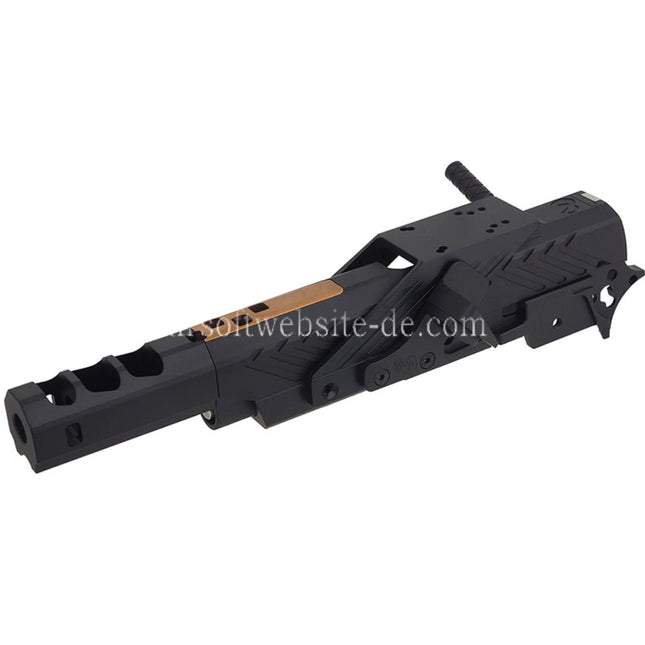 5KU CNC Aluminum Infinity IMM Stil Lauf Schlitten Mitte Rahmen Kit Komplett Set Geeignet für Tokyo Marui Hi-Capa Serie GBB Pistolen Airsoft