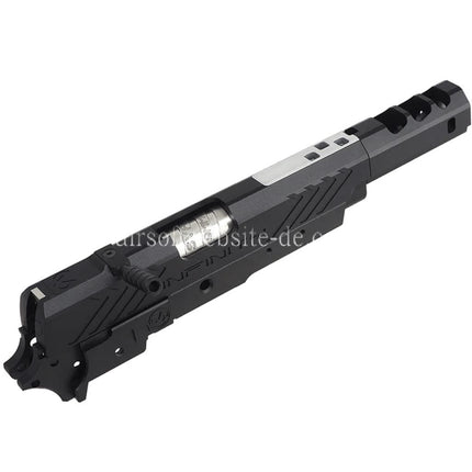 5KU CNC Aluminum Infinity IMM Stil Lauf Schlitten Mitte Rahmen Kit Komplett Set Geeignet für Tokyo Marui Hi-Capa Serie GBB Pistolen Airsoft