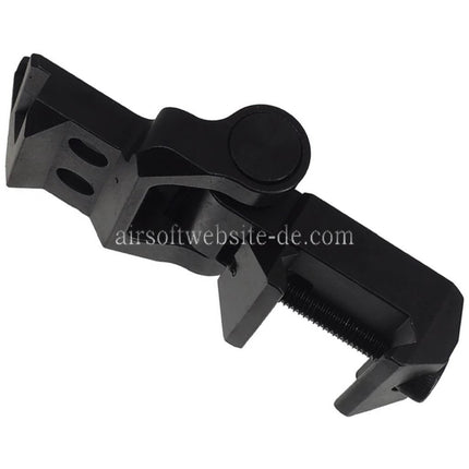 5KU Klappschaftgelenk Geeignet für 20mm Picatinny M1913 Schienenschnittstelle Schwarz
