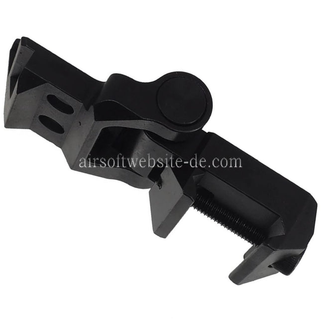 5KU Klappschaftgelenk Geeignet für 20mm Picatinny M1913 Schienenschnittstelle Schwarz