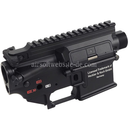 CYMA CGS HK416C Metallgehäuse Obere Untere Empfänger Geeignet für CYMA CGS HK416 Tokyo Marui M4 Serie MWS GBB Gewehre Airsoft Schwarz