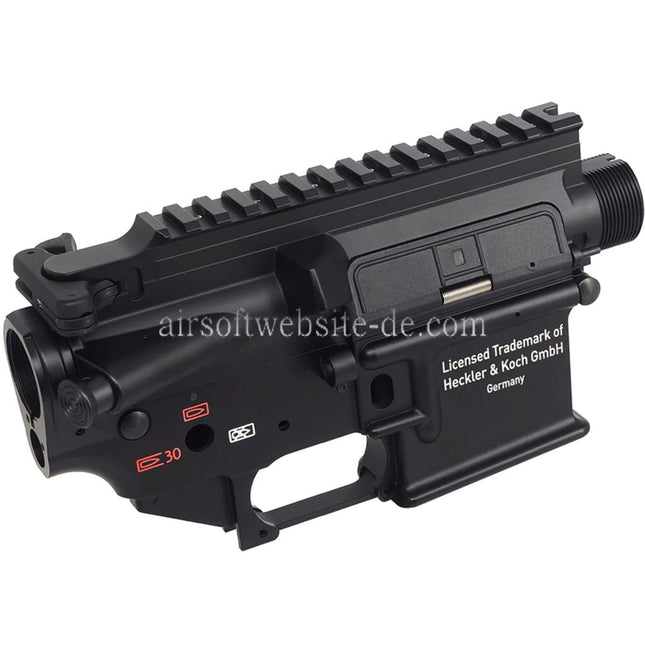 CYMA CGS HK416C Metallgehäuse Obere Untere Empfänger Geeignet für CYMA CGS HK416 Tokyo Marui M4 Serie MWS GBB Gewehre Airsoft Schwarz