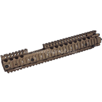 CYMA Daniel Defense CNC Aluminum 12.5 Zoll Free Float RIS II FSP Handschutz Schienen System Geeignet für M4 M16 Serie AEG Gewehre Airsoft
