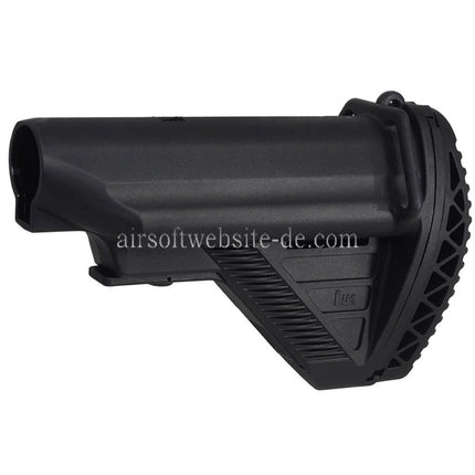 CYMA HK416D Einziehbarer Schaft Geeignet für CYMA CGS HK416 Tokyo Marui M4 Serie MWS GBB Gewehre Airsoft Schwarz