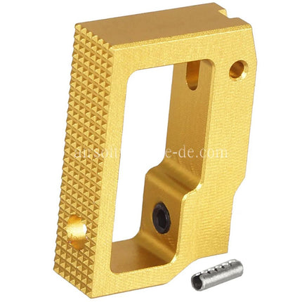 5KU Aluminum Mittelgroße flache Verstellbarer Abzug Geeignet für Tokyo Marui Hi-Capa 1911 Serie GBB Pistolen Airsoft