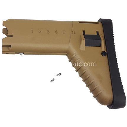 CYMA 180mm Polymer Einziehbarer Schaft Geeignet für CYMA Cybergun SCAR Serie AEG Gewehre Airsoft