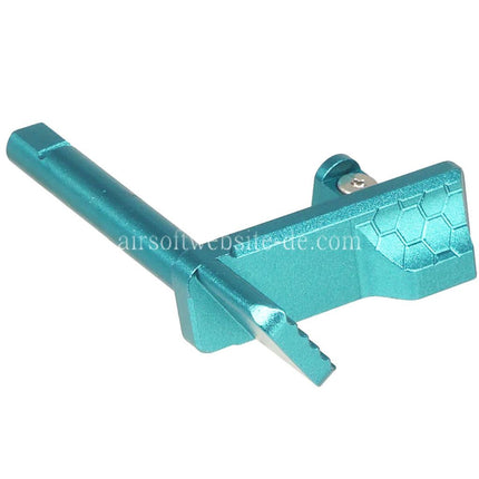 5KU CNC Aluminum Daumenablage Schlittenfanghebel Hive Geeignet für KJ Works ASG CZ Shadow2 Serie GBB Pistolen Airsoft