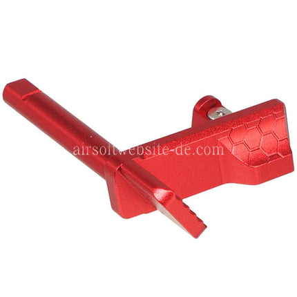 5KU CNC Aluminum Daumenablage Schlittenfanghebel Hive Geeignet für KJ Works ASG CZ Shadow2 Serie GBB Pistolen Airsoft