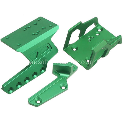 5KU CNC Aluminum Exoskeleton Optikmontage mit Daumenablage Geeignet für Tokyo Marui Hi-Capa Serie GBB Pistolen Airsoft