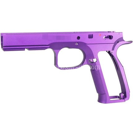 5KU CNC Aluminum 20mm Untere Schiene Rahmen Geeignet für KJ Works ASG CZ Shadow2 Serie GBB Pistolen Airsoft