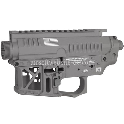 G&P Metallgehäuse Obere Untere Signature Empfänger Geeignet für G&P F.R.S. Serie Tokyo Marui M4 M16 Serie AEG Gewehre Airsoft