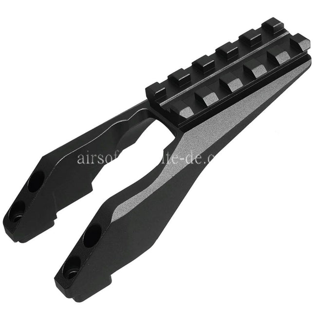 5KU CNC Aluminum M1913 20mm Schiene Optik Montage Geeignet für MMS Handguard CYMA AKM AK74 AK104 AK105 Serie Gewehre