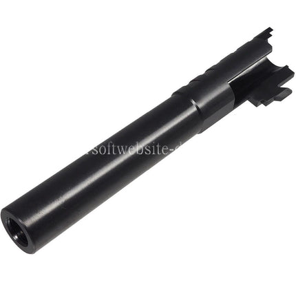 5KU 5.1 Zoll Edelstahl Infinity SVP 9MM äußere Lauf +11mm CW Im Uhrzeigersinn Gewinde Geeignet für Hi-Capa 5.1 Serie GBB Pistolen Airsoft