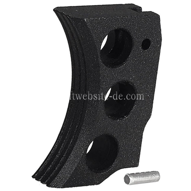 5KU Aluminum Drei-Loch Skelettiert Abzug Kurz Geeignet für Tokyo Marui Hi-Capa 1911 Serie GBB Pistolen